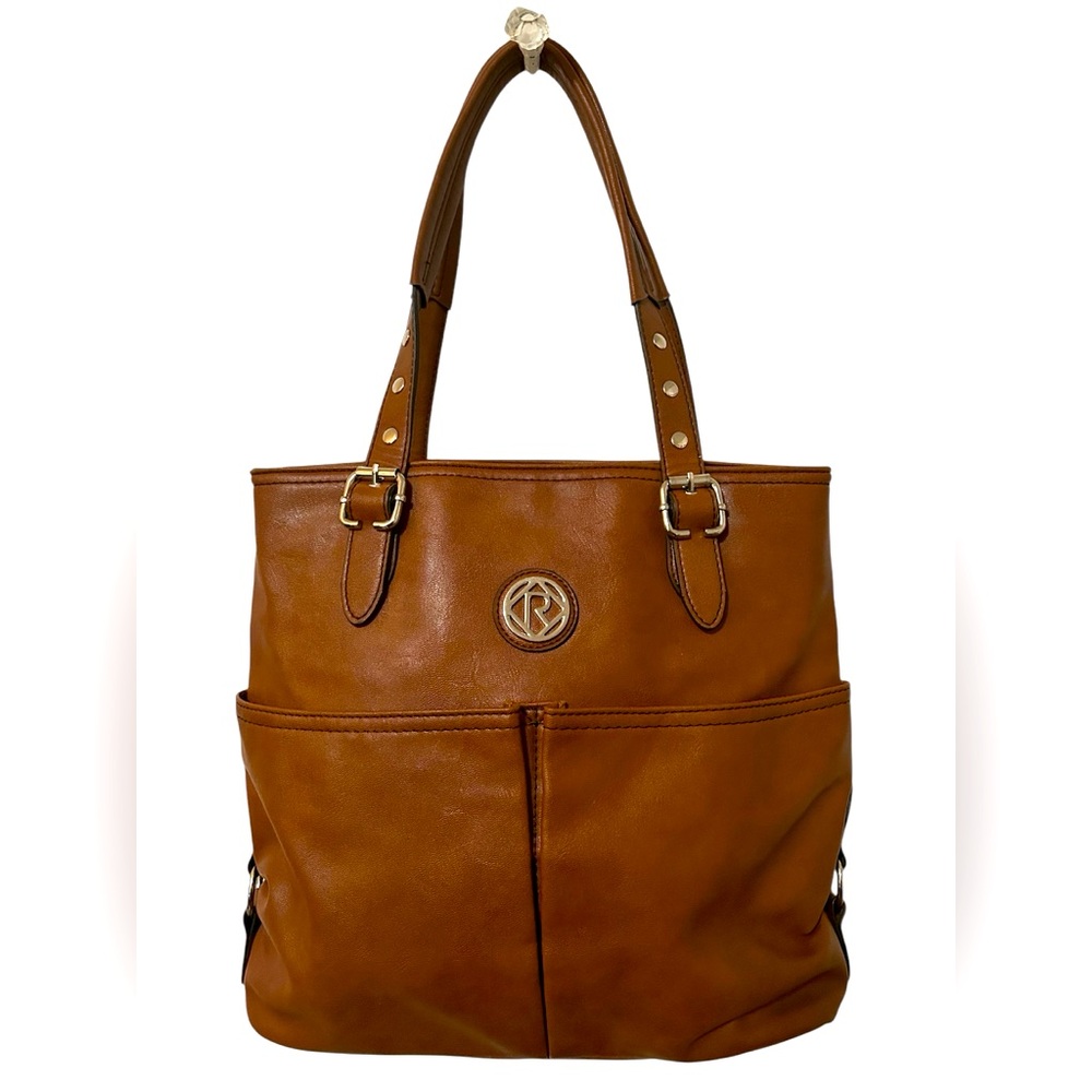 Relic Brown Faux Leather Tote